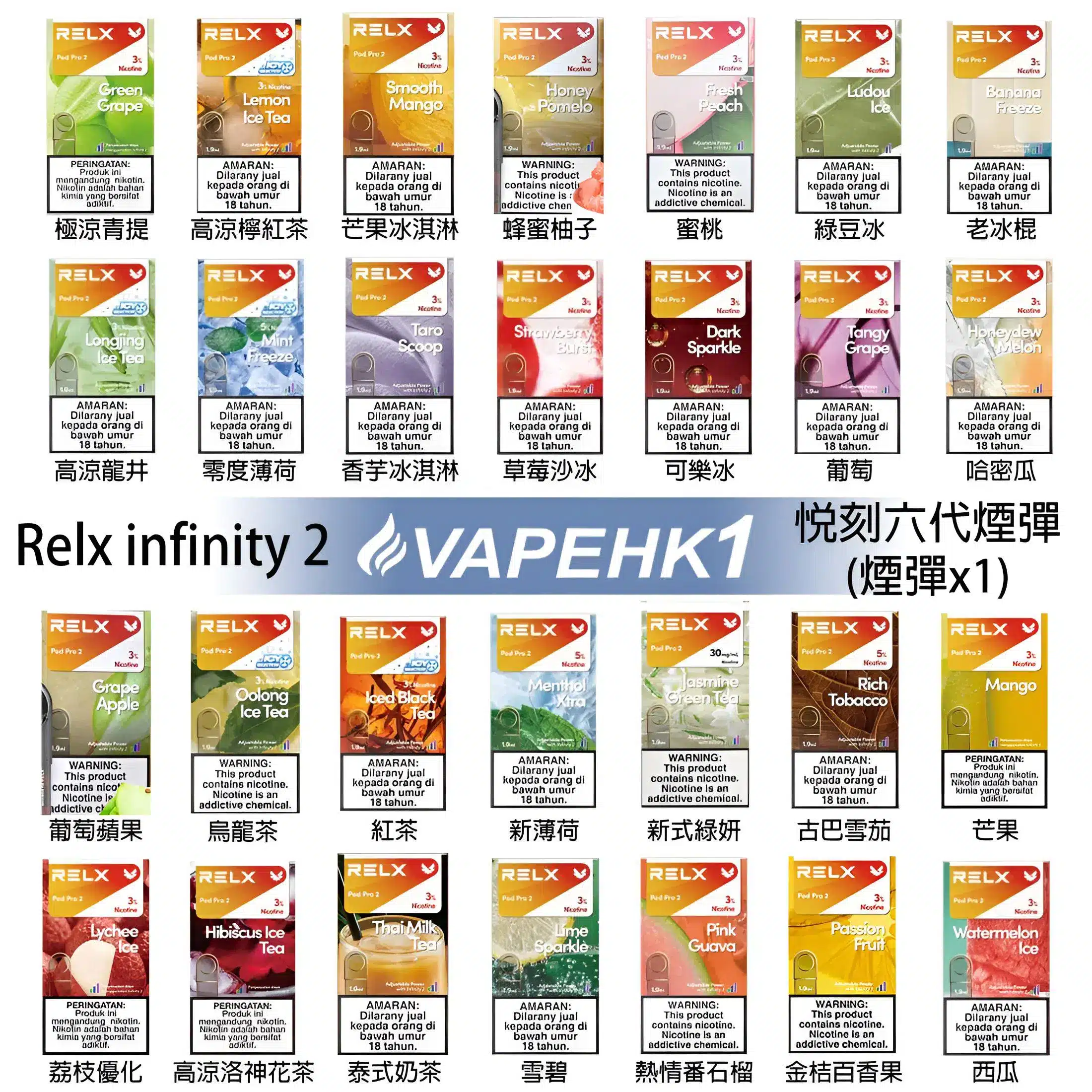 relx煙彈6代