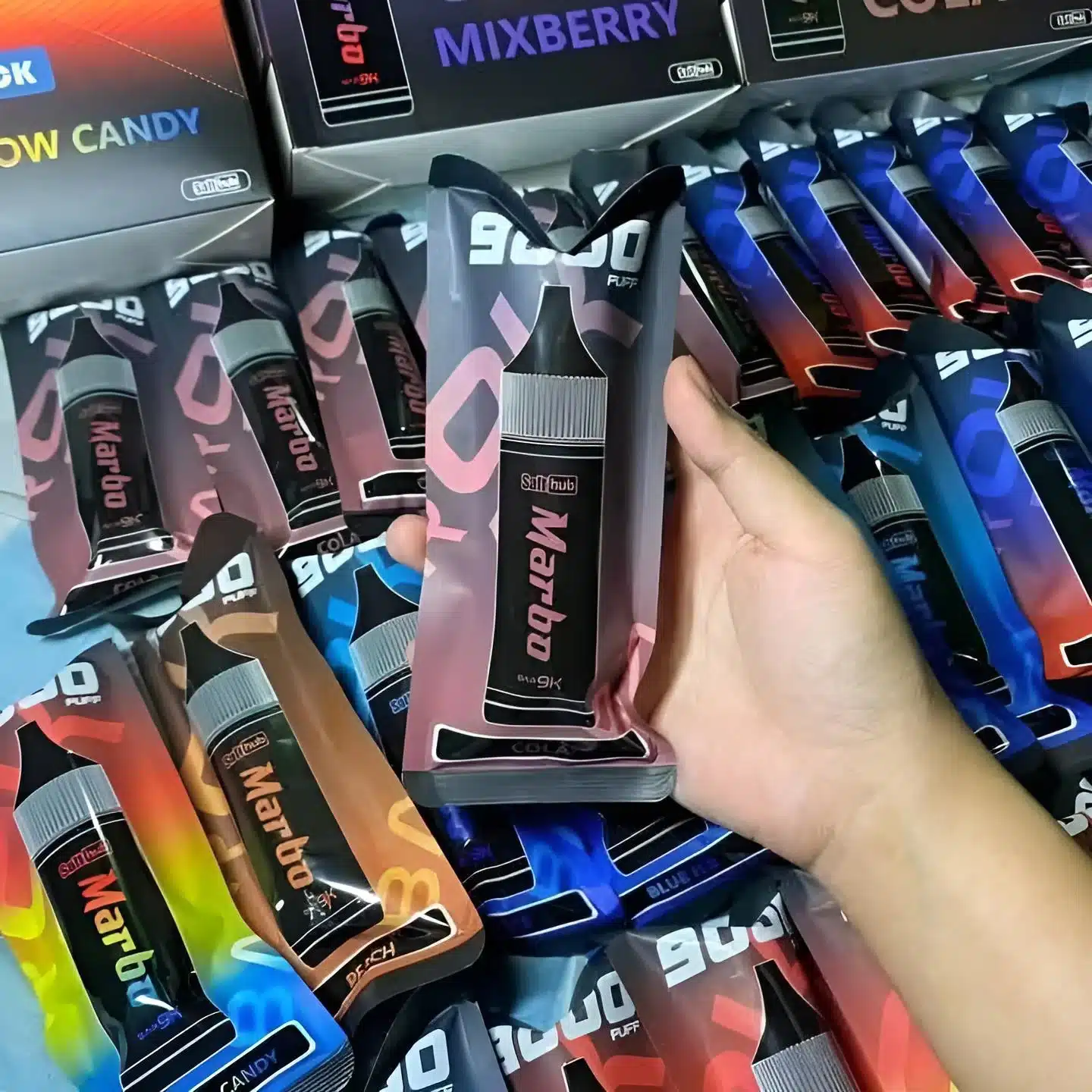 Marbo Bar 9000 Puffs拋棄式電子煙 — 可充電設計 14ML煙油 超長持久 泰國熱賣經典:圖片 5